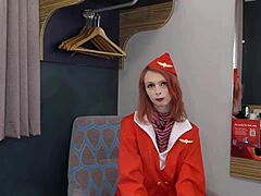 darkminxx the petite british air hostess tries monster bbc!