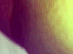 teasing latina's big pussy and pulsing clit up close