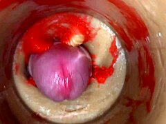 CAMERA DIVES DEEP INSIDE THIS TIGHT PUSSY FOR HUGE CUM EXPLOSION CREAMPIE IN 4K CLOSE-UP!