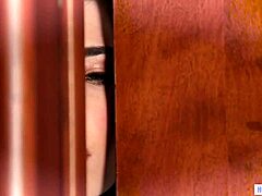 the busty stepmom discovers her first lesbian licks and face sitting under the christmas tree