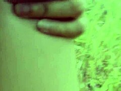 Desi college girl in tight jeans masturbates pussy to creampie orgasm outdoors