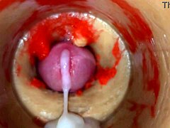 CAMERA DIVES DEEP INSIDE THIS TIGHT PUSSY FOR HUGE CUM EXPLOSION CREAMPIE IN 4K CLOSE-UP!