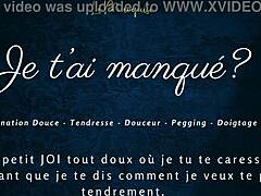 French girl fucks guy with joi pegging audio