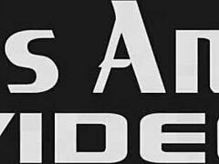 My Sexy Brunette Bitch Sucks Huge Dildo In Red Lingerie!