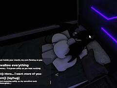 roblox succubus tempts with her big ass curves