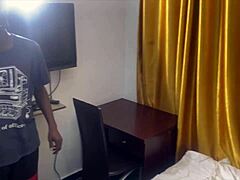 thick ebony teases big cocks until they burst with cum all over