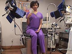 Ever wonder what happens backstage with latex nurse jackie banes humiliating patients? 😈👠