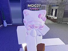 Rough Roblox sex in POV - you ready to pound this tight avatar?!
