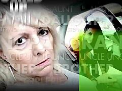 Stepbro virgin gets blown analled in taboo skinny threesome pov