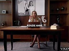 Kenzie anne teases avery cristy into squirting bliss with toys and tongue.