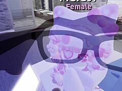 Rough Roblox sex in POV - you ready to pound this tight avatar?!
