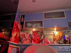 Sweety Rinushka's Big Ass Toyed Up Close On Webcam!