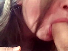 Wife's Seductive Cuckold Dirty Talk Blowjob