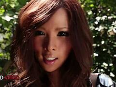 ema kisaki screams as two cocks double penetrate her ass for rough anal creampie 😈💦