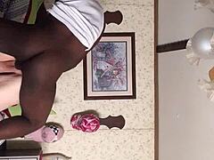 granny can't get enough of this young 18+ black cock