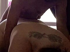 i love switching from covered to bareback in my chubby wife's tight pussy