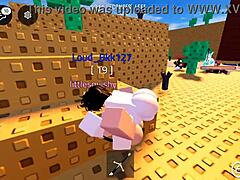bold roblox crossdresser fucks hard with condom on