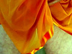 dawnskye1962 Fingers Fat Hairy Pussy to Orgasm in Tiny White Thong