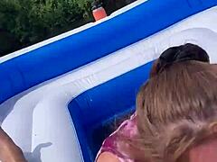 wanna see nicebigddd milf suck cock outdoors till cumshot?