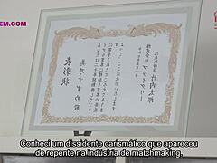 gostosa peituda takes multiple loads in wild jav threesome