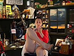 its weird you sneaking in my home sniffing my sexy legs and heels up close like this 😏👠