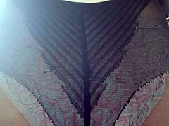 i'm losing it over elza's nylon tights ass worship and panty sniff fetish in lingerie... ughh