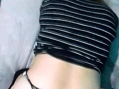 Why does my boyfriend love slamming my latina milf pussy doggystyle bent over in thong panties?