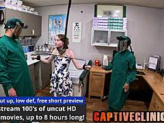 serena morgan spreads petite latex ass with vibrator close-up