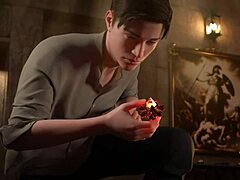 oh man, this blonde milf strips to squirt on monster cock