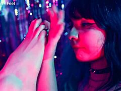 tiny feet torment leads to total lesbian surrender