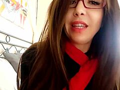 Step son, check out my new lingerie and those wet panties close up