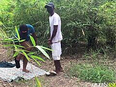 University Girl Lost In Forest Fucked Hard By Two Bikers All Styles