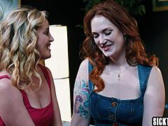 siri dahl's big tits grind charlie forde's pussy in hardcore lesbian fingering bubble butt session