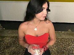 curvy latina neighbor begs for my creampie milk in homemade cowgirl ride