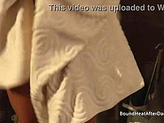 Uhh hot blonde slave all tied up for her dom madame's punishment play