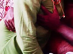 desi wife moans nasty in cheating fuck with dirty telugu talk