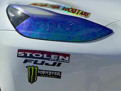 blonde yoga babe's thong panties soaked at beach party?