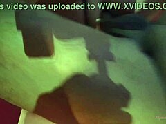 homemade teen 18+ couple's perfect ass takes rough monster cock anal doggy to facial