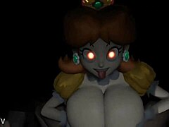 daisy's big tits possessed by monster cock for epic titty fuck cumshot