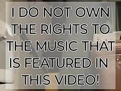 amateur workout session with pumping music beats