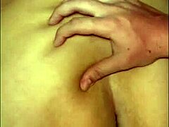 Brother-in-law stuffs fat ass in kitchen! Cum quietly slut while he pounds!