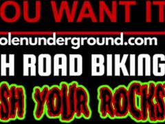 blonde yoga babe's thong panties soaked at beach party?