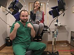 kalani luana's exam is just a formality. she spreads and fingers her ass