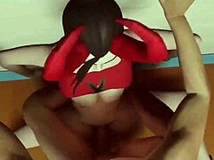 slutty fortnite girls take rough shaved pussy pounding