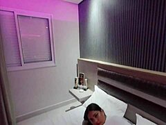 Nicoly can't hold back lust hot creampie blasts her gaping anus