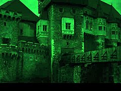 Vampire blonde seduces nerdy submissive girl gothic manor lezdom