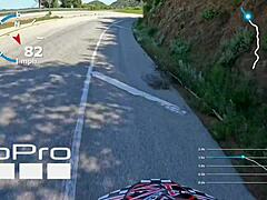 blonde yoga babe's thong panties soaked at beach party?