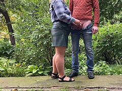 please son-in-law cum all over my leather skirt