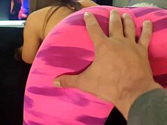 Lola's sexy curvy wife tits ass fucked hard in bedroom while dancing gta learning fun