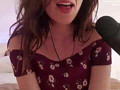 German Teen's Sultry Dirty Talk Lick My Pussy JOI Instructions Close-Up Moans Orgasm Clit Play